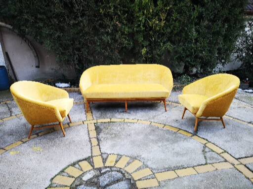 Central European living room from the 1950s